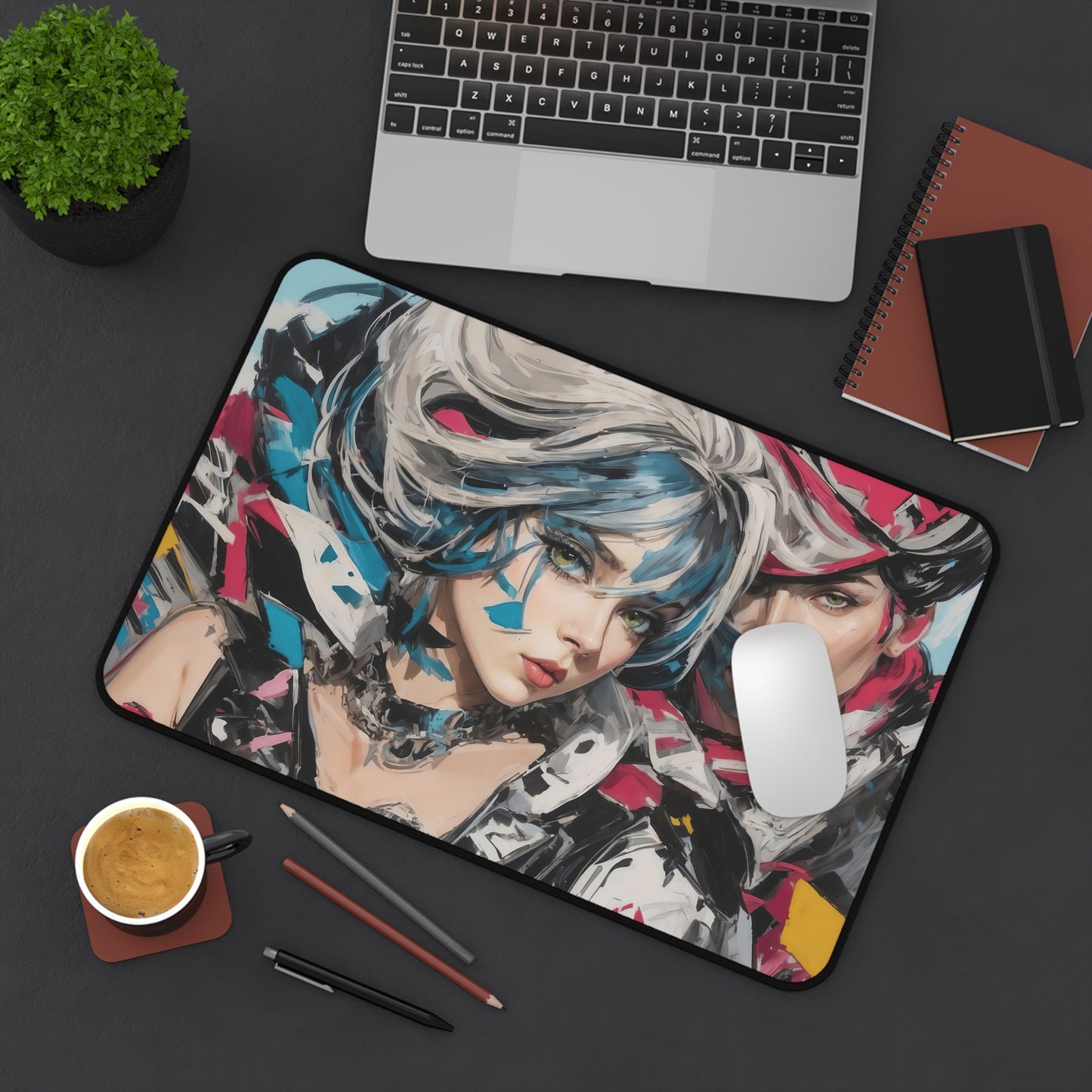Illustrated Romance Desk Mat